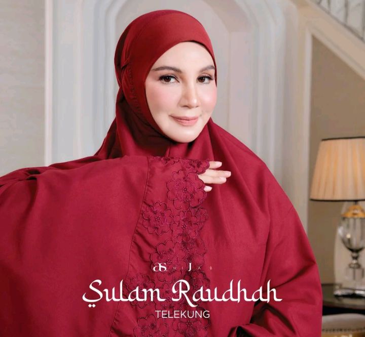 Telekung Sulam Datin Shahida Get 3 Free Gifts